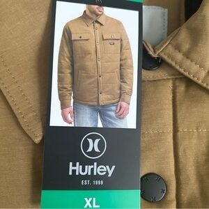 Hurley Men's Brown Shirt Jacket